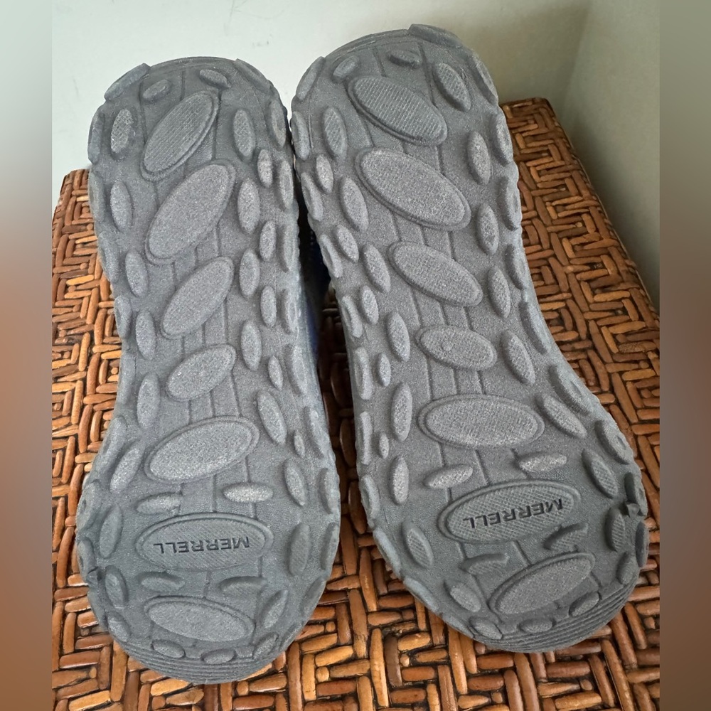 Merrell Big Kid's Polar Trekker Snow Boot 🥾in Gray/Purple/Turquoise BRAND NEW - Picture 7 of 9